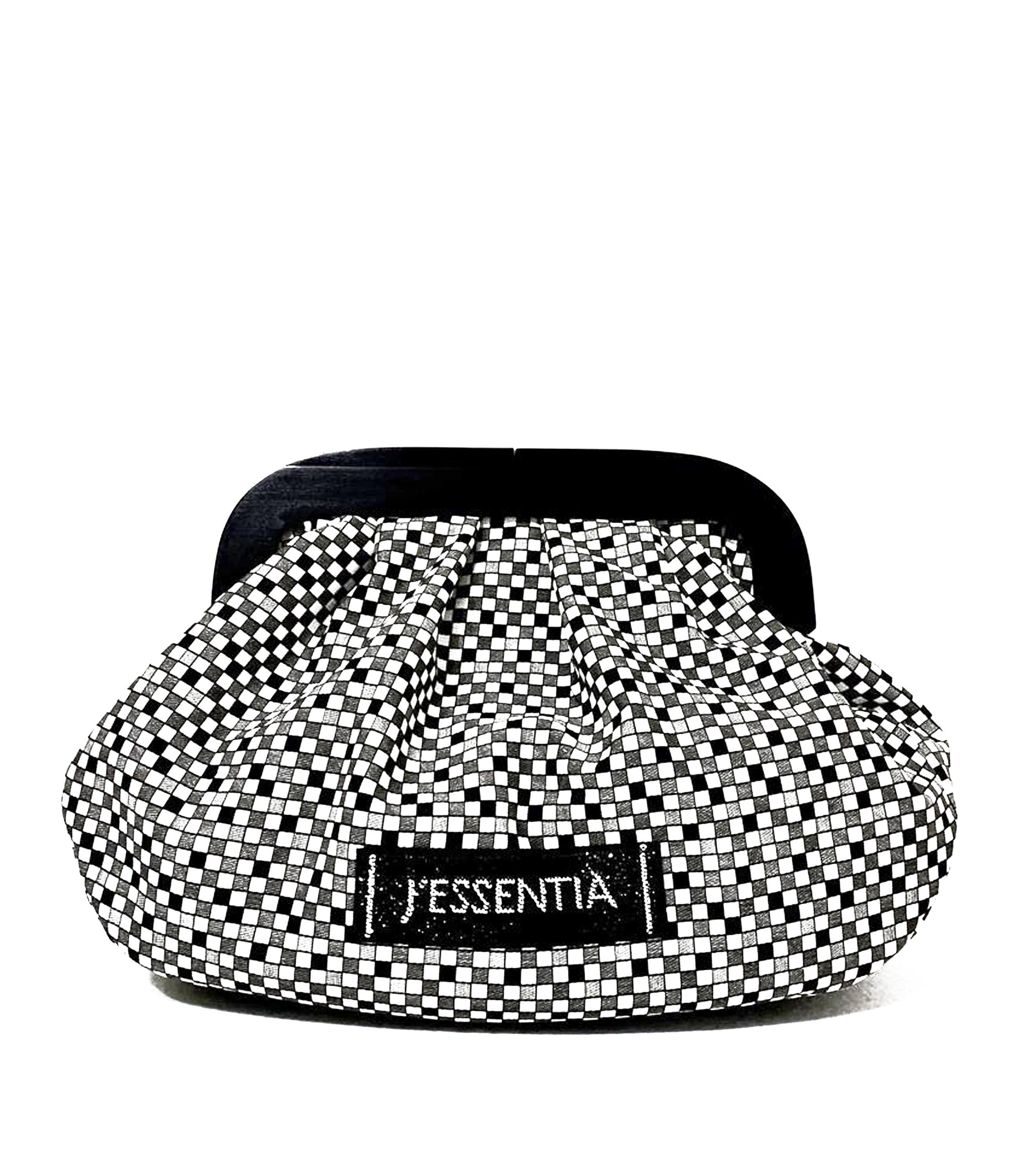Borsa Quadretti Black & White