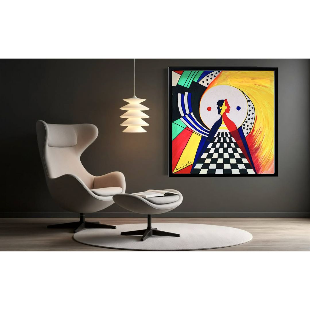 Dipinto ALCHIMIA, 50x50cm