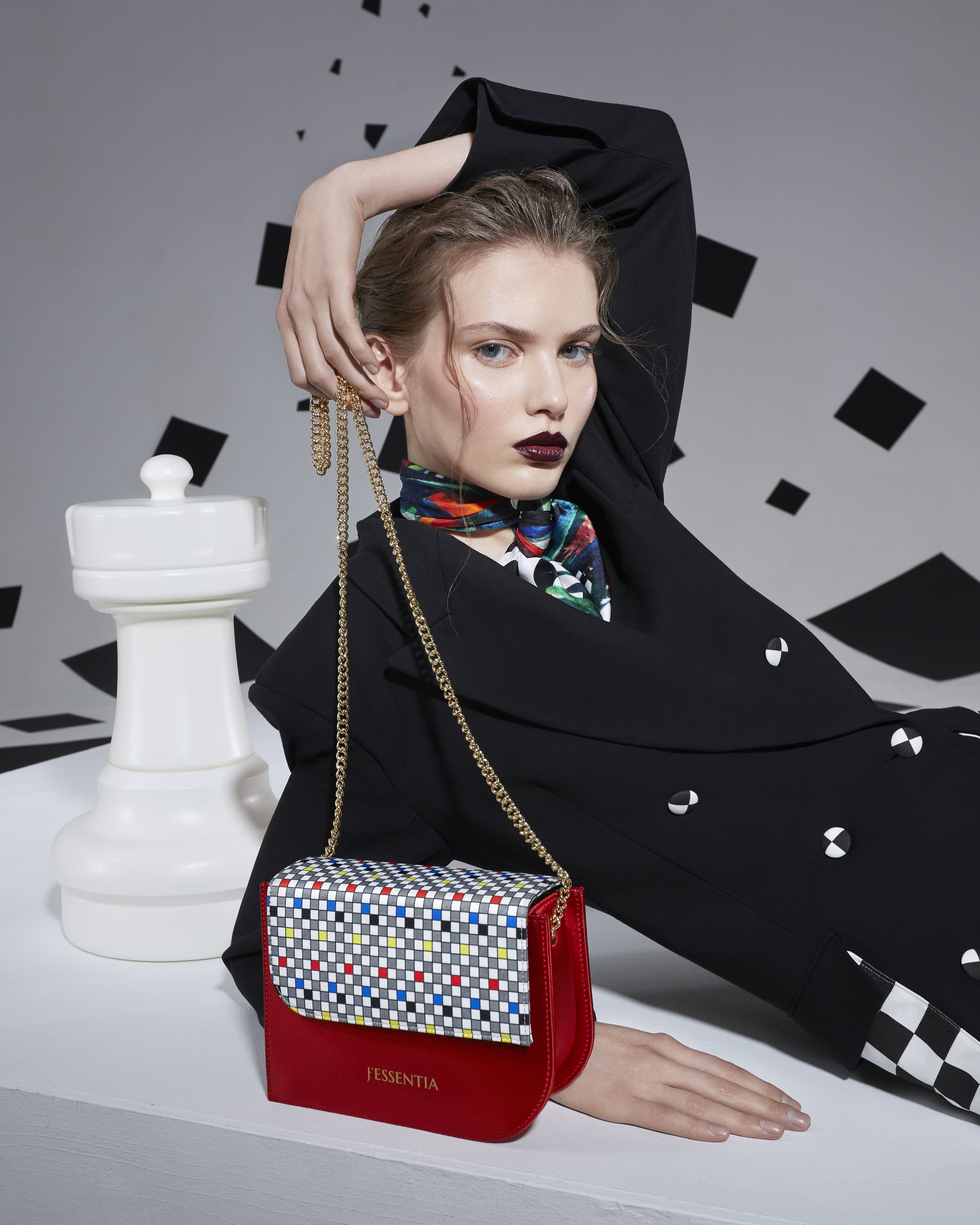 Clutch Quadretti Siciliani