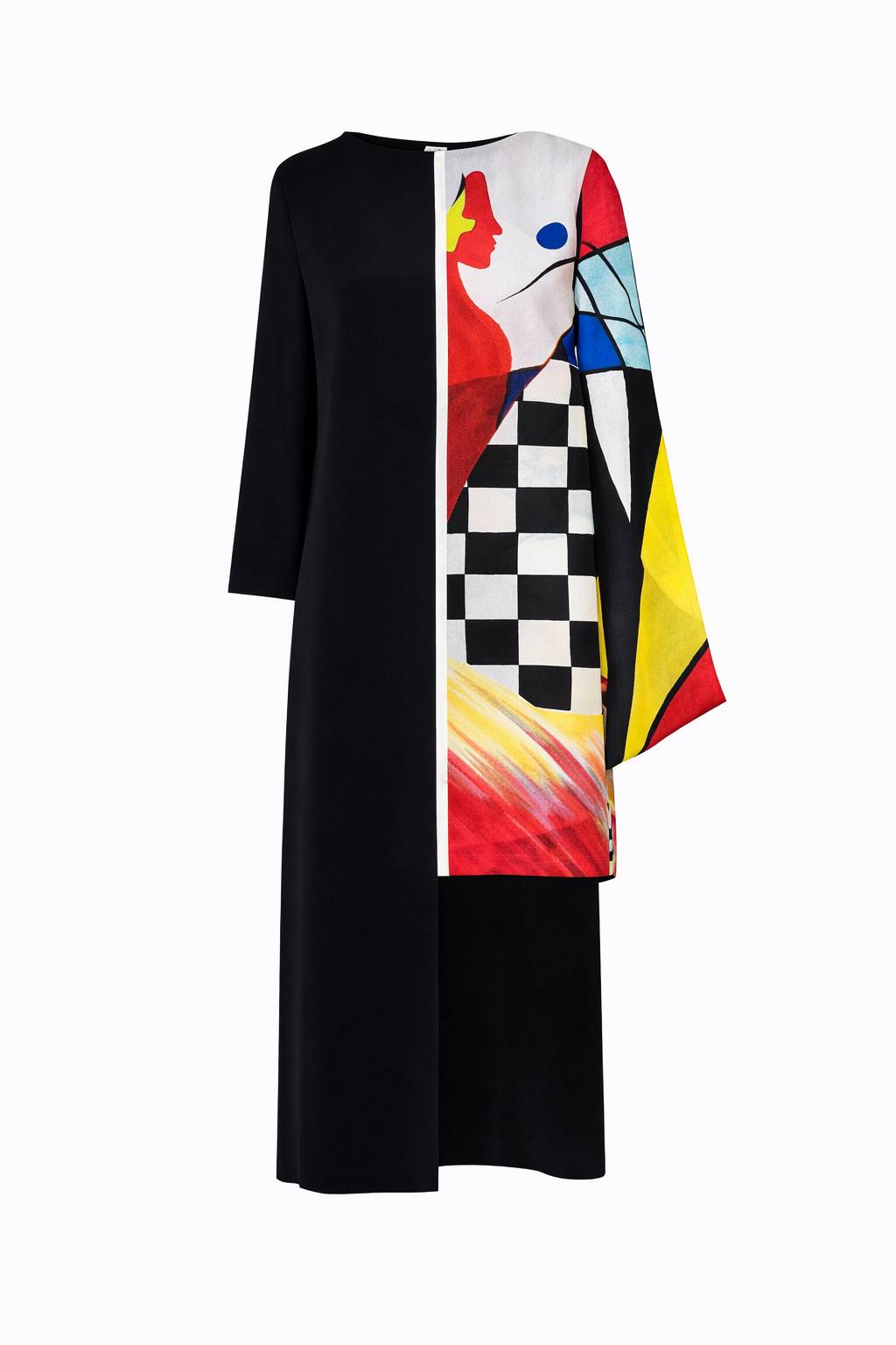 Abito da cerimonia asimmetrico ALCHIMIA