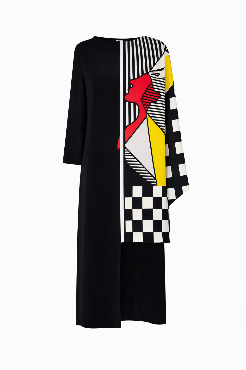 Abito da cerimonia asimmetrico Coppia Alchemica