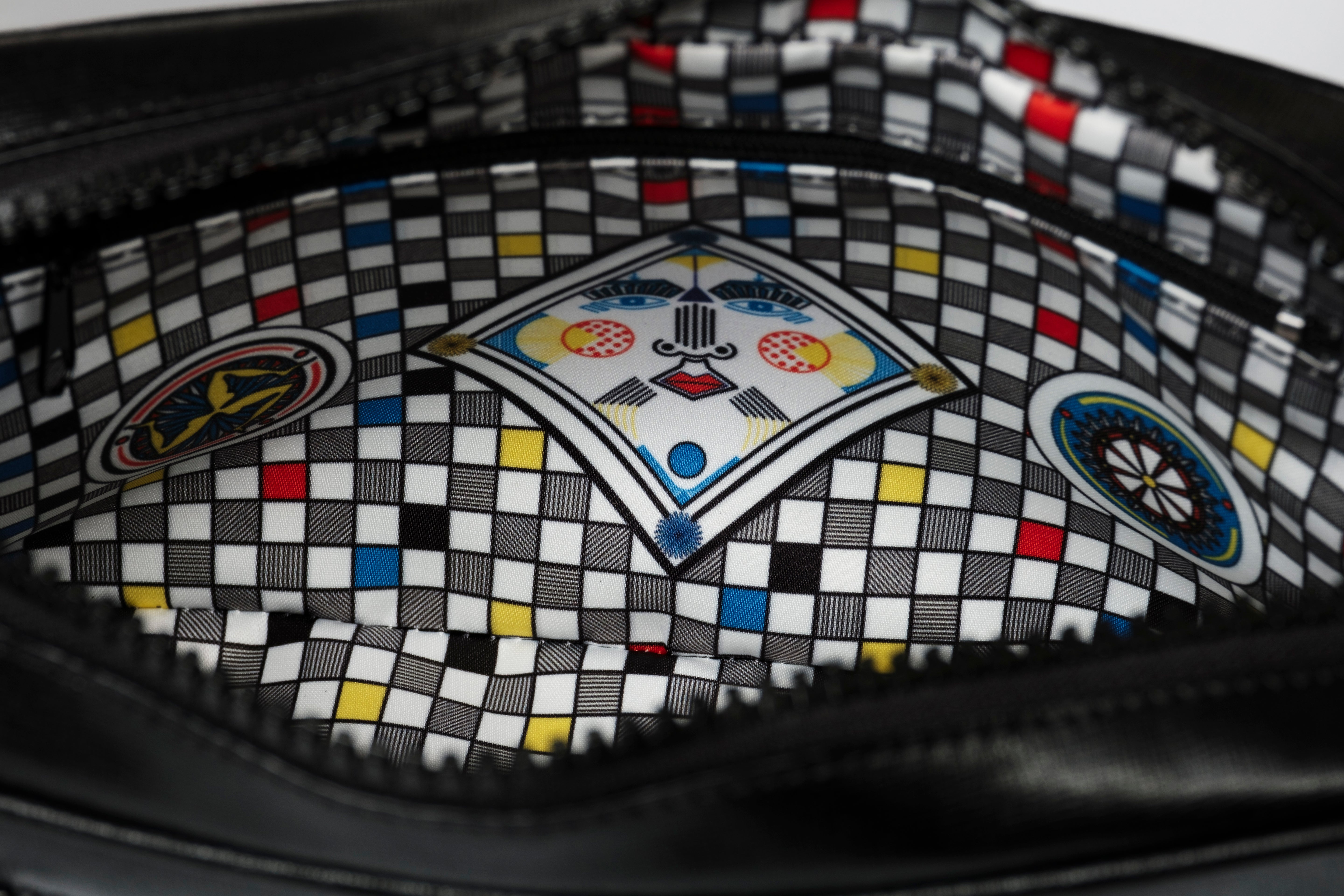 Unisex Peacock Feather Clutch