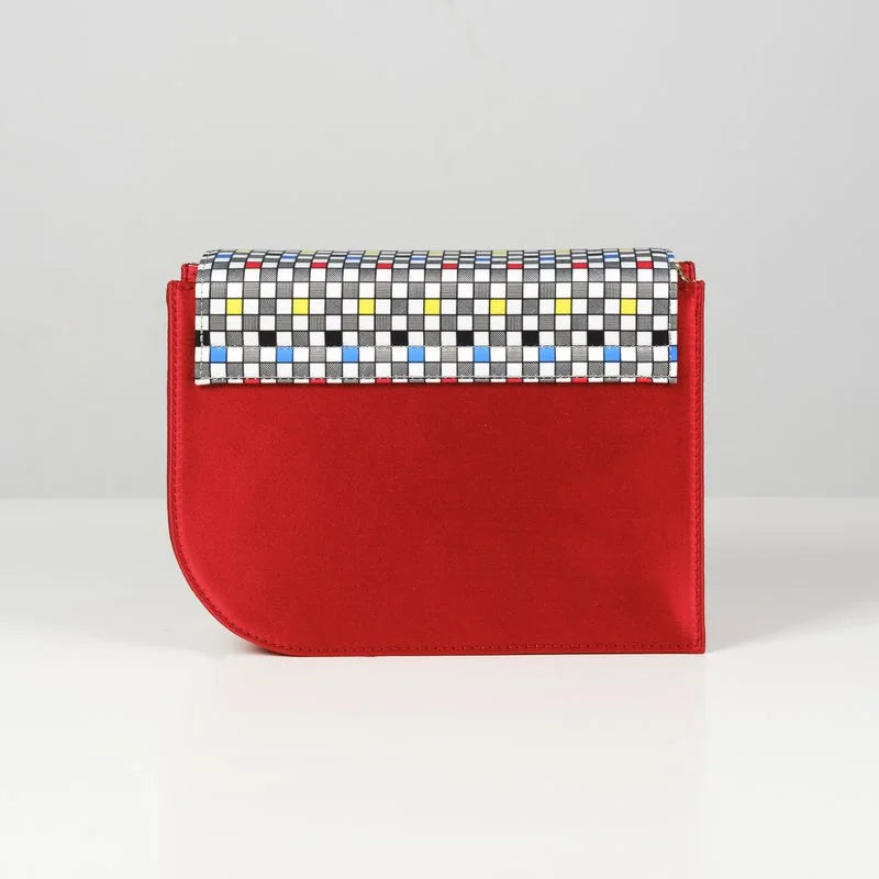 Clutch Quadretti Siciliani