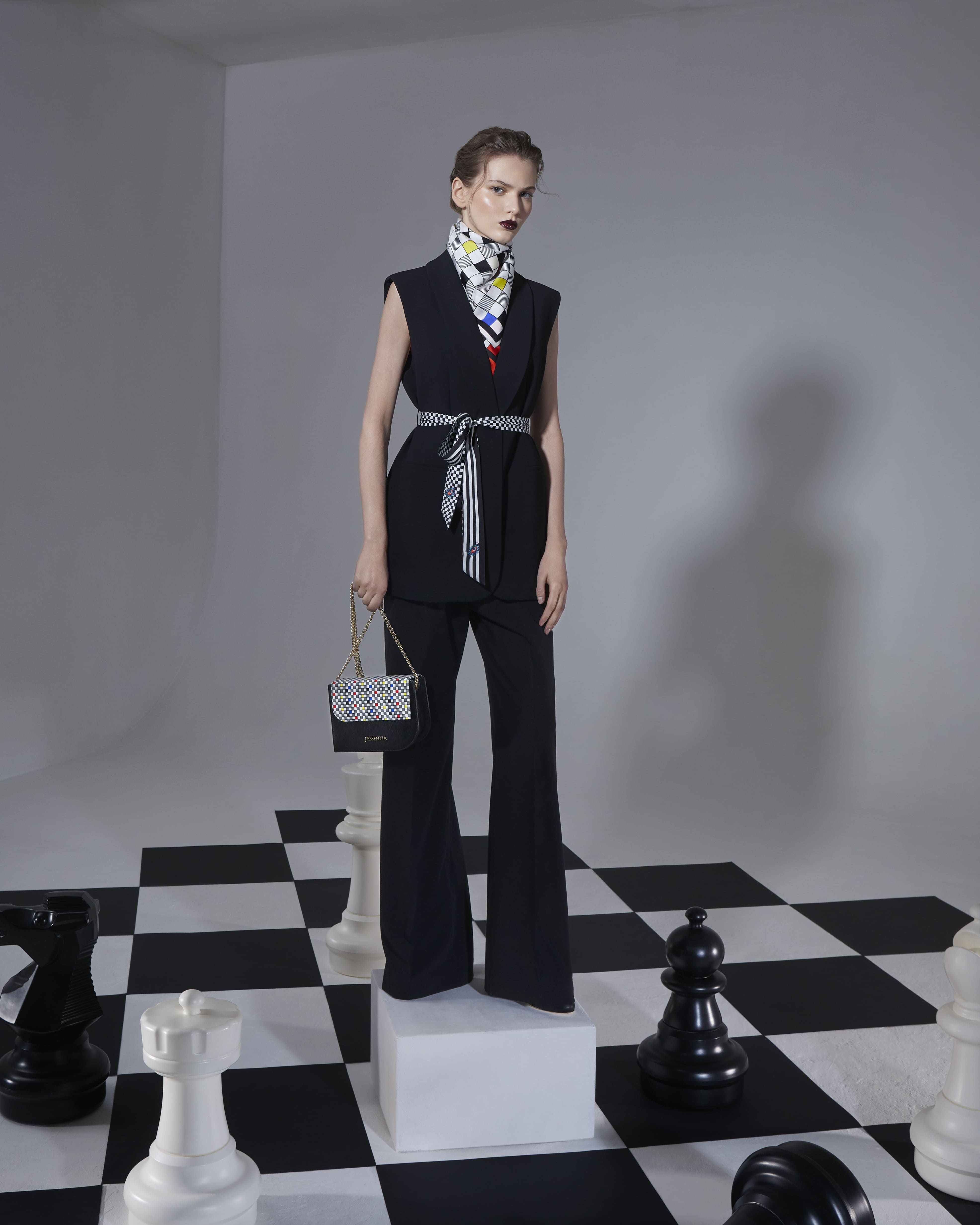 Clutch nera Sicilia Bedda