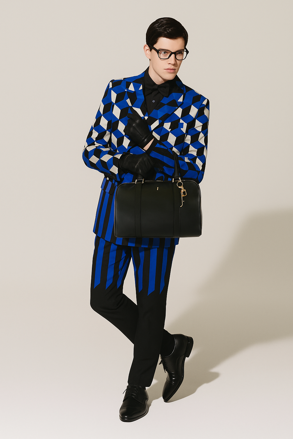 JBauletto unisex in pelle - Made in Italy