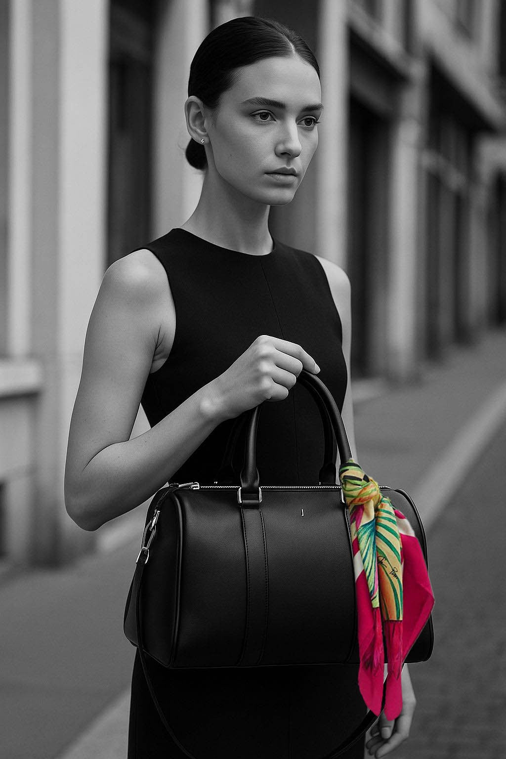 JBauletto in pelle - Made in Italy