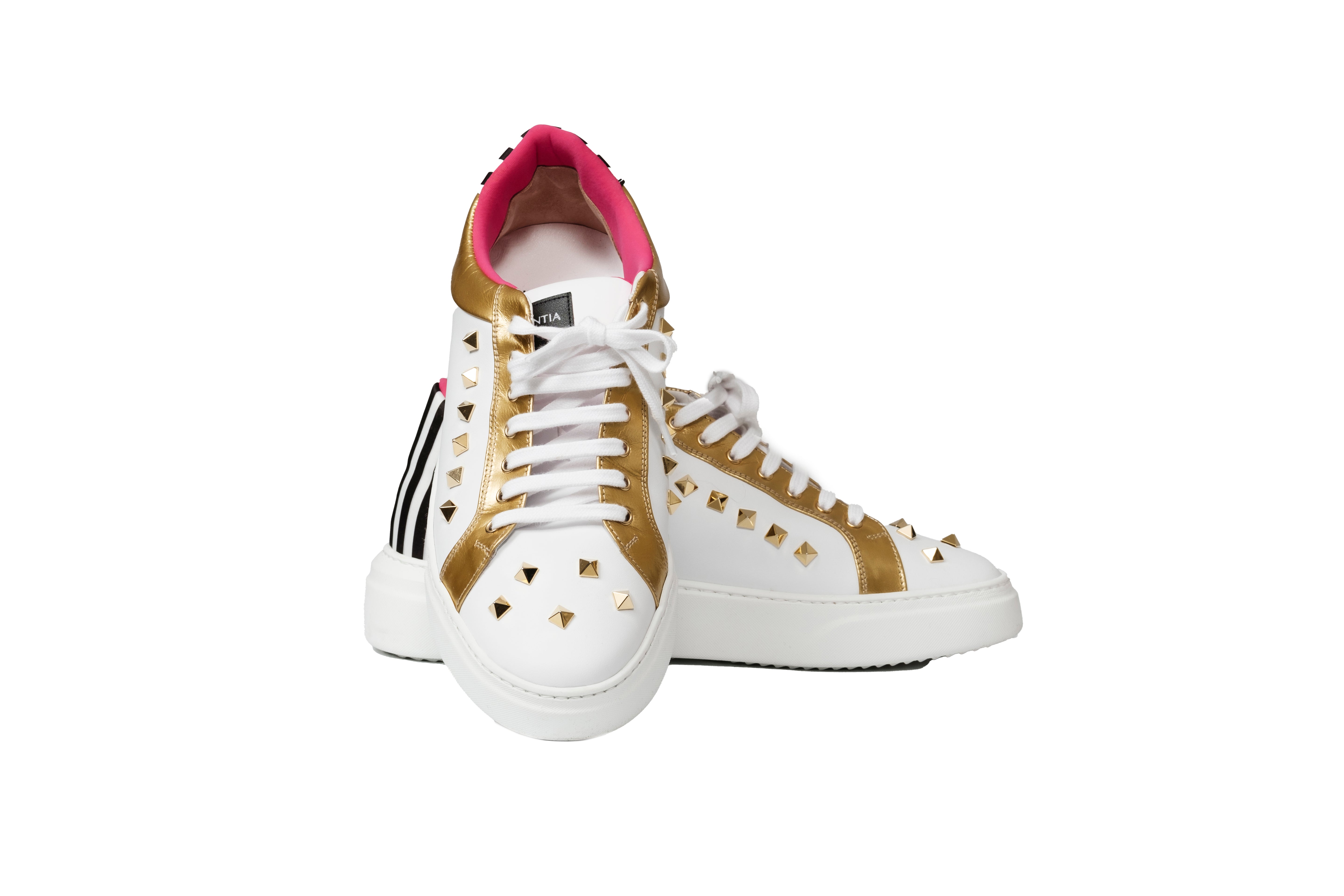 Sneakers in vera pelle, Made in Italy