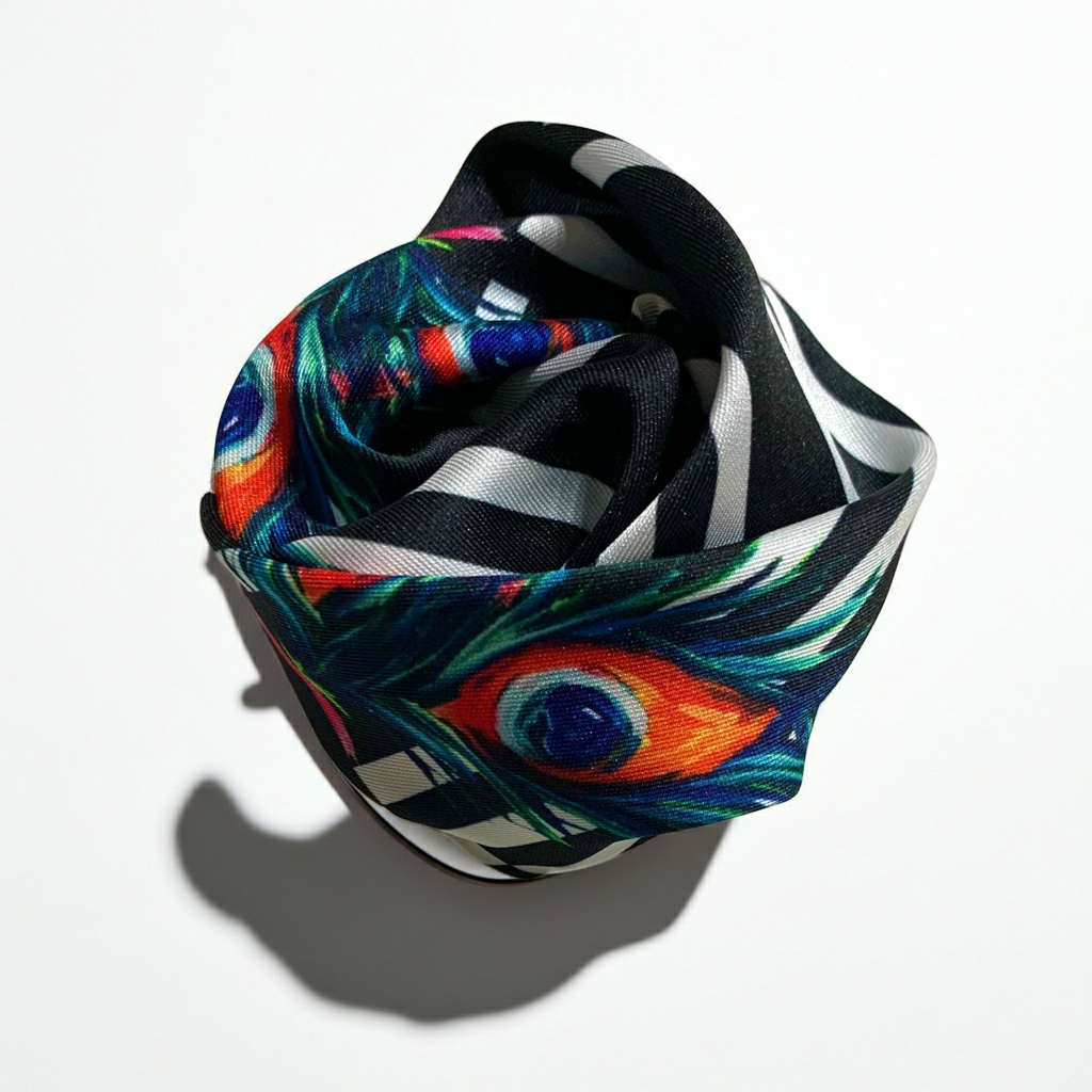 Spilla Boutonniere "Piume di Pavone"