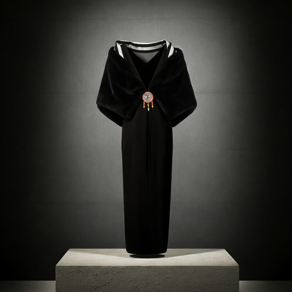 Stola in eco-pelliccia Reversibile “Dual Soul” – Edizione Limitata J’ESSENTIA