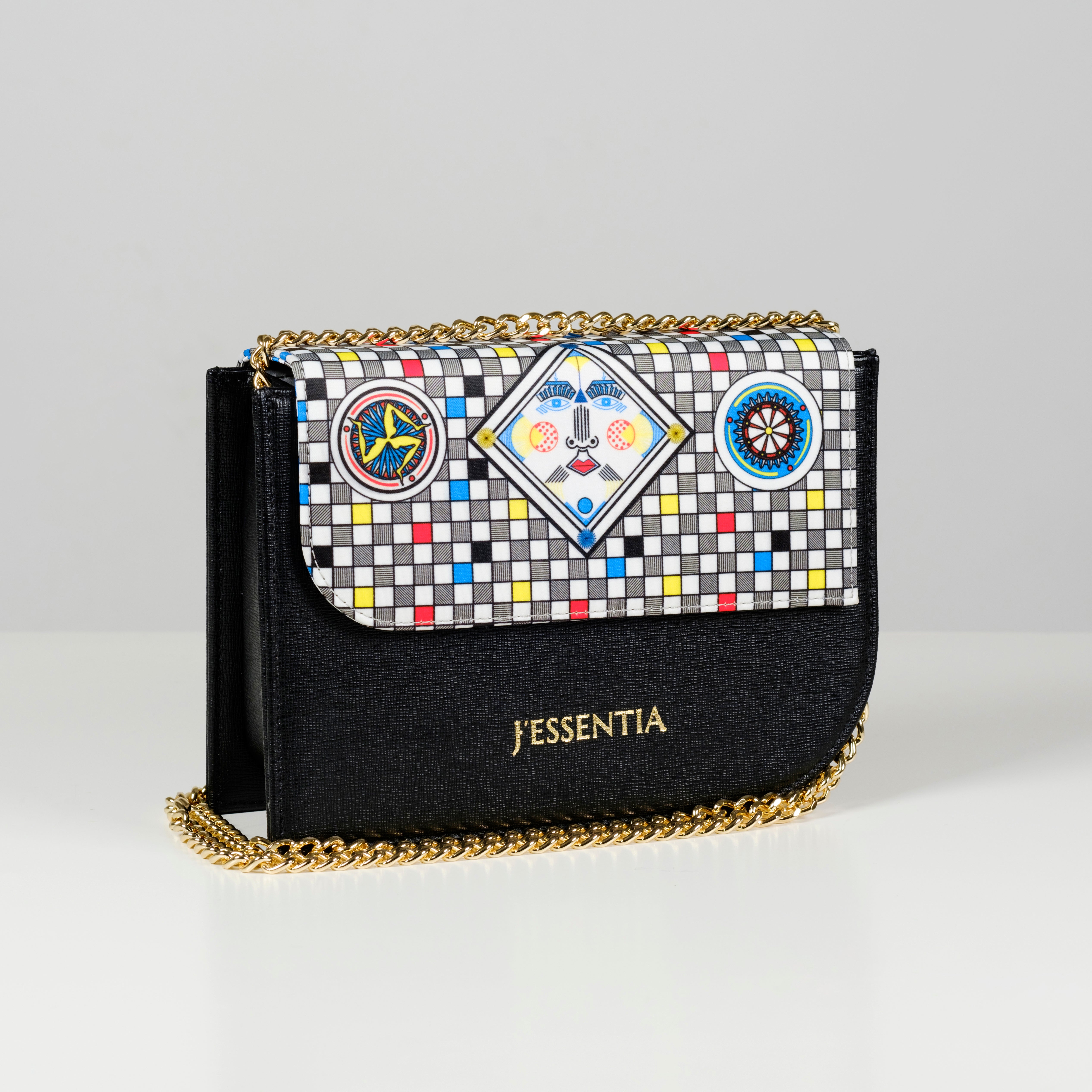 Clutch nera Sicilia Bedda