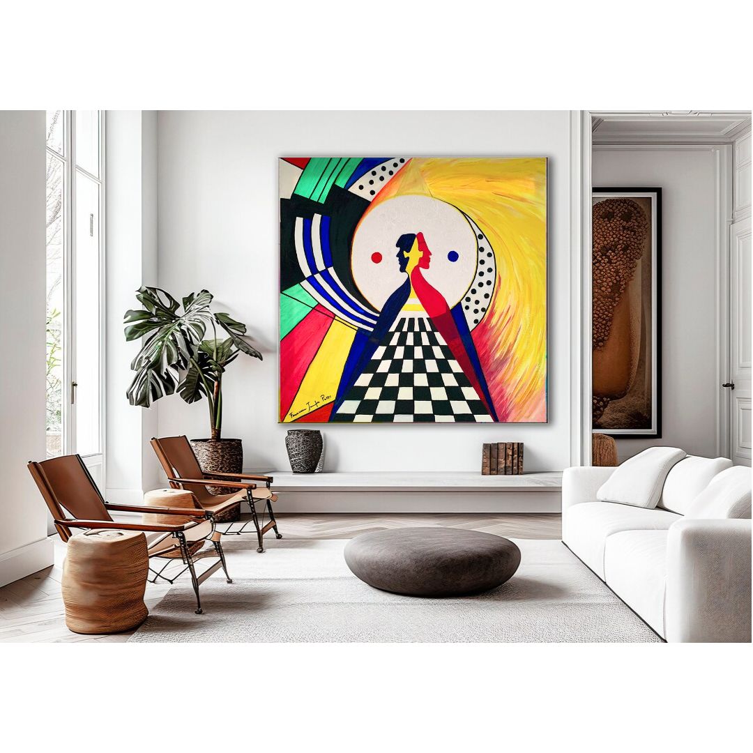 Dipinto ALCHIMIA, 50x50cm