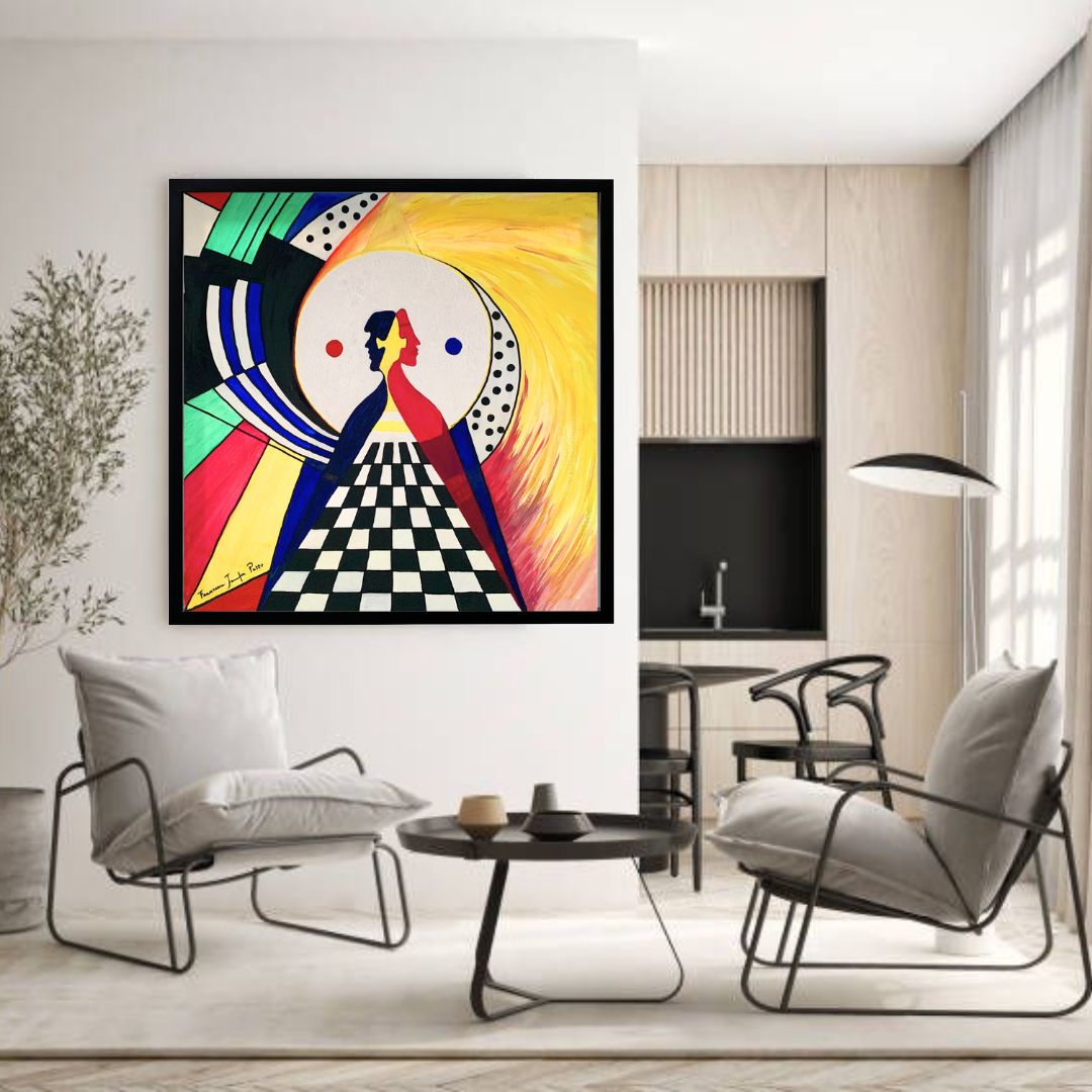 Dipinto ALCHIMIA, 50x50cm