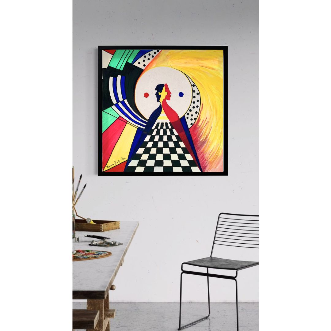 Dipinto ALCHIMIA, 50x50cm