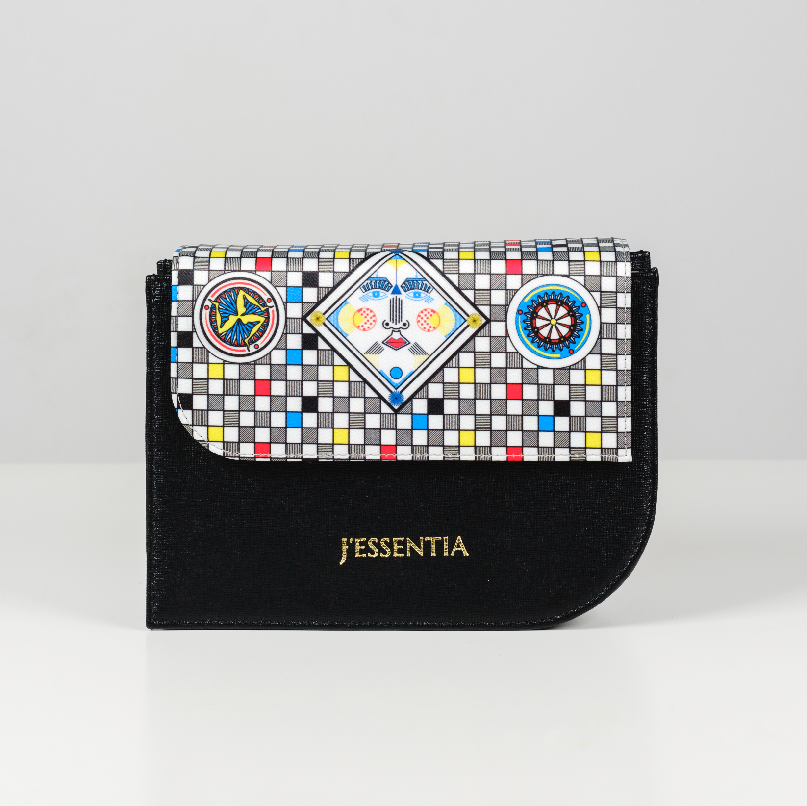 Clutch nera Sicilia Bedda