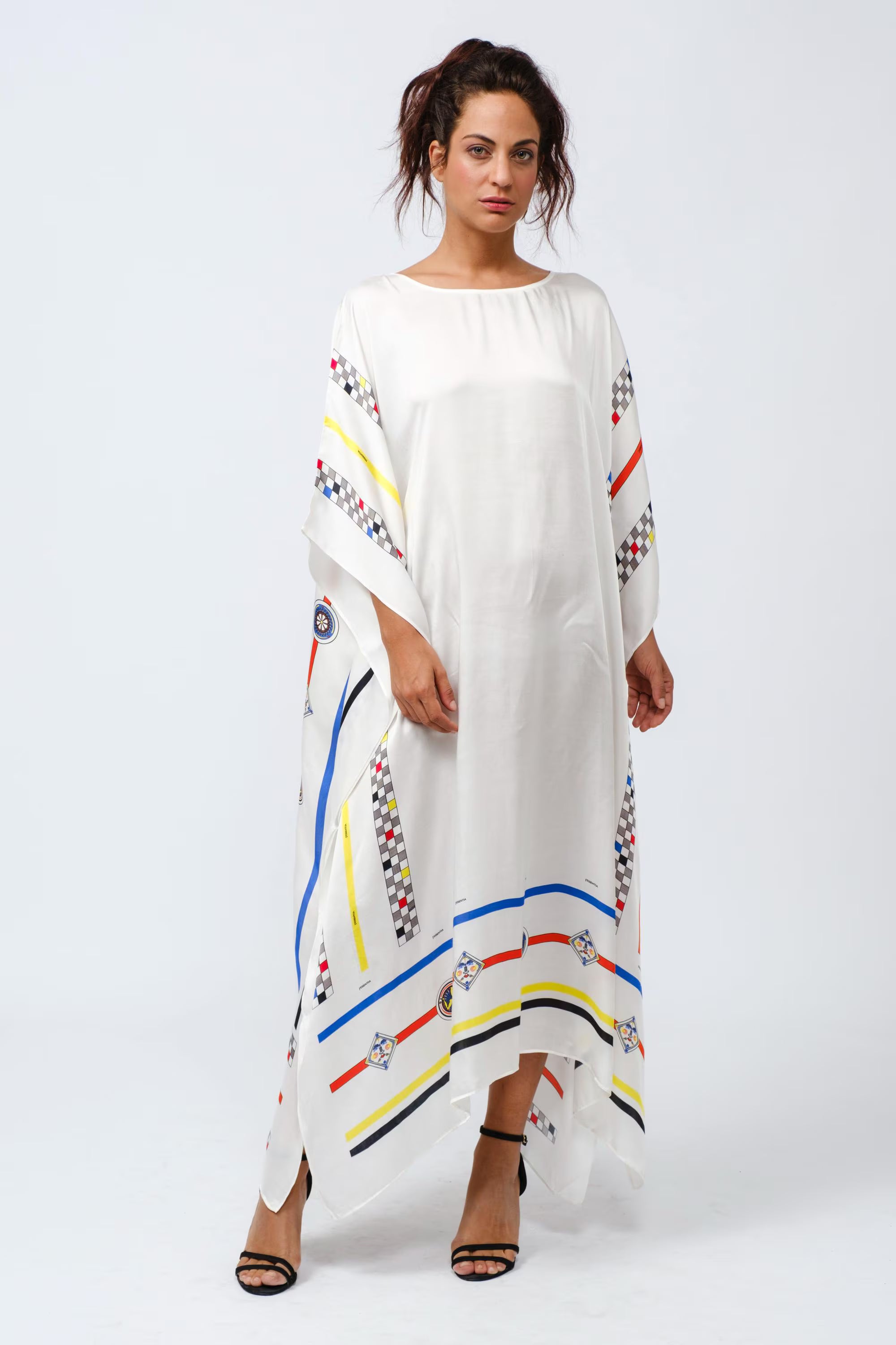 Copricostume - Kaftano "Sicilia Bedda", Moda mare Made in Italy
