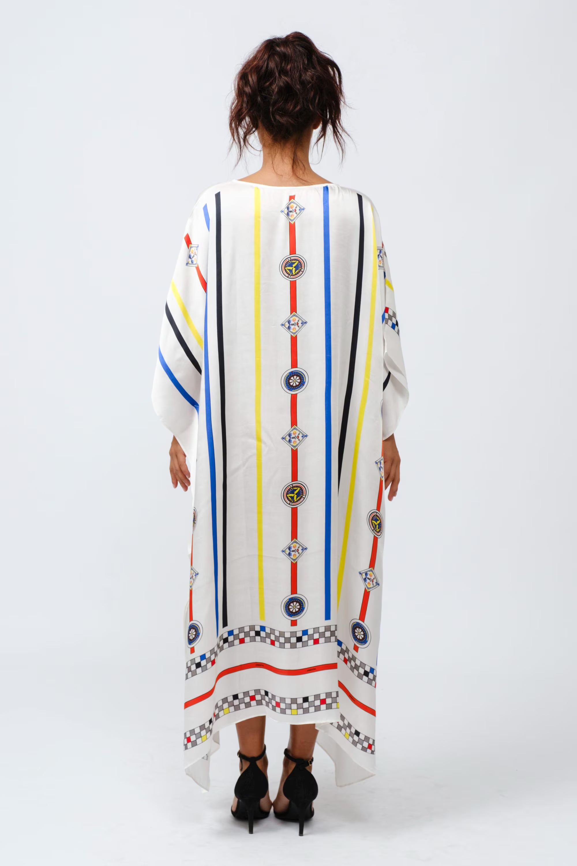 Copricostume - Kaftano "Sicilia Bedda", Moda mare Made in Italy