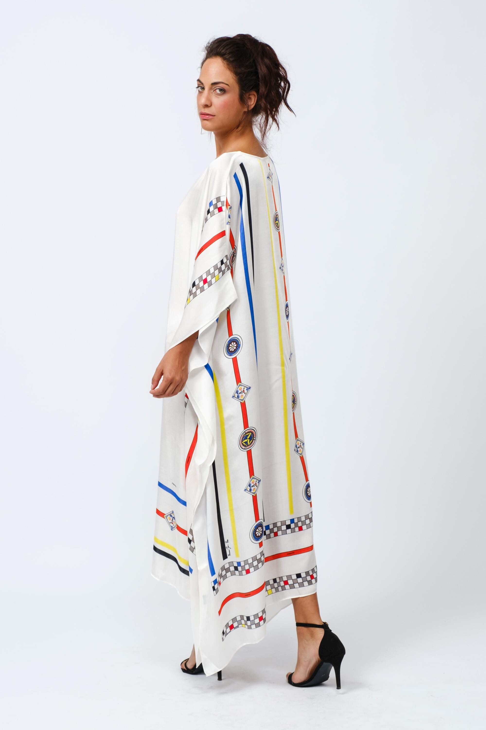 Copricostume - Kaftano "Sicilia Bedda", Moda mare Made in Italy