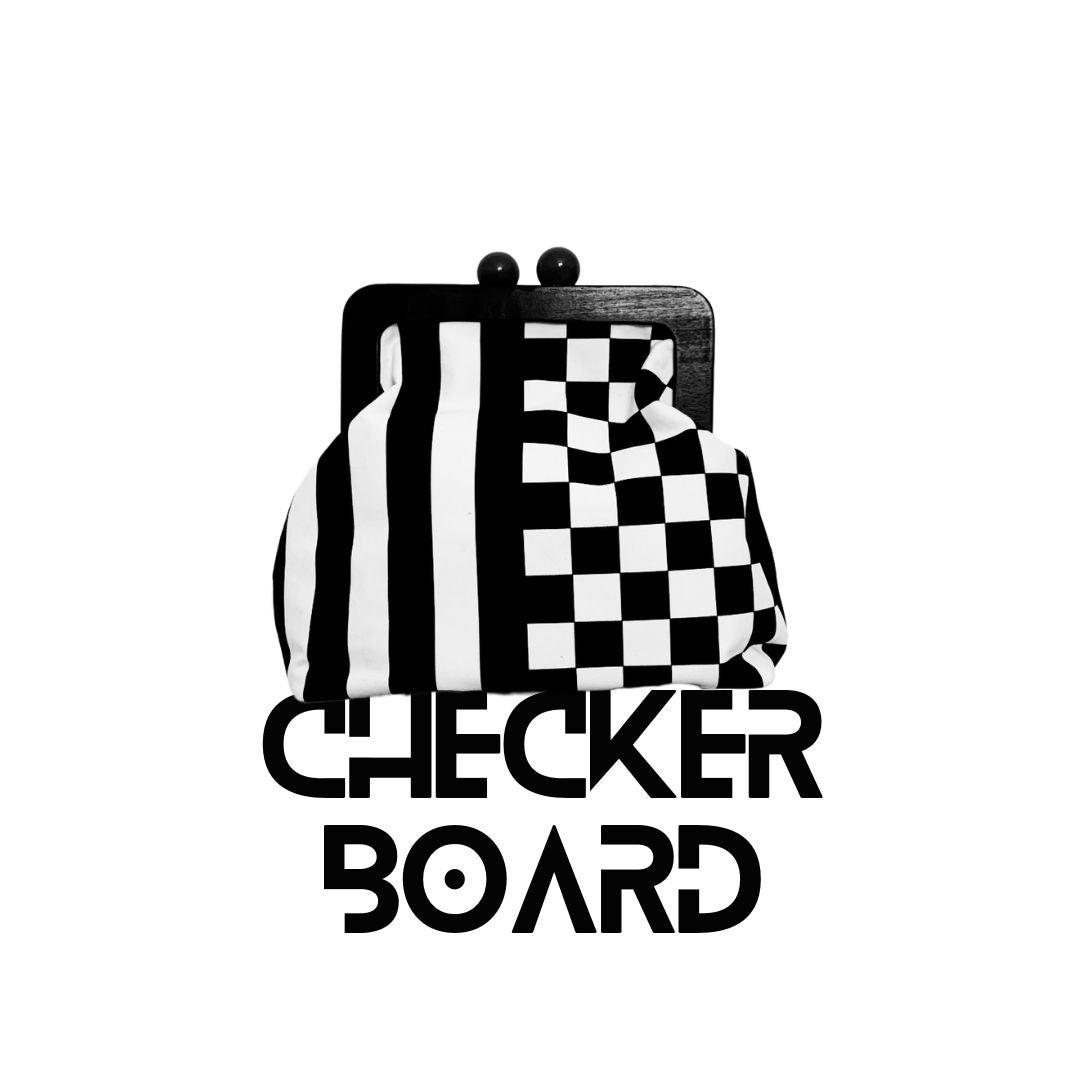 Pochette “Checkerboard e Stripes" - J'ESSENTIA