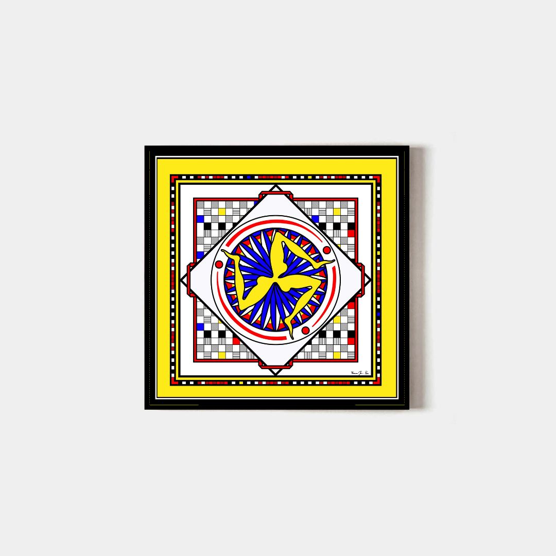 Stampa da parete Trinacria