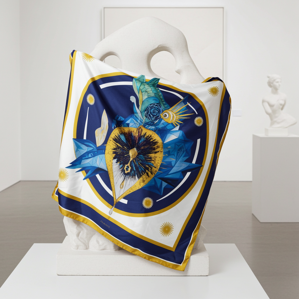 Foulard in seta L'ORACOLO