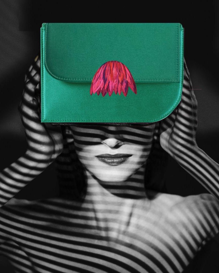 Borsa da cerimonia La Nuova Primavera - J'ESSENTIA - #francesca_jennifer_puzzo# #color_verde