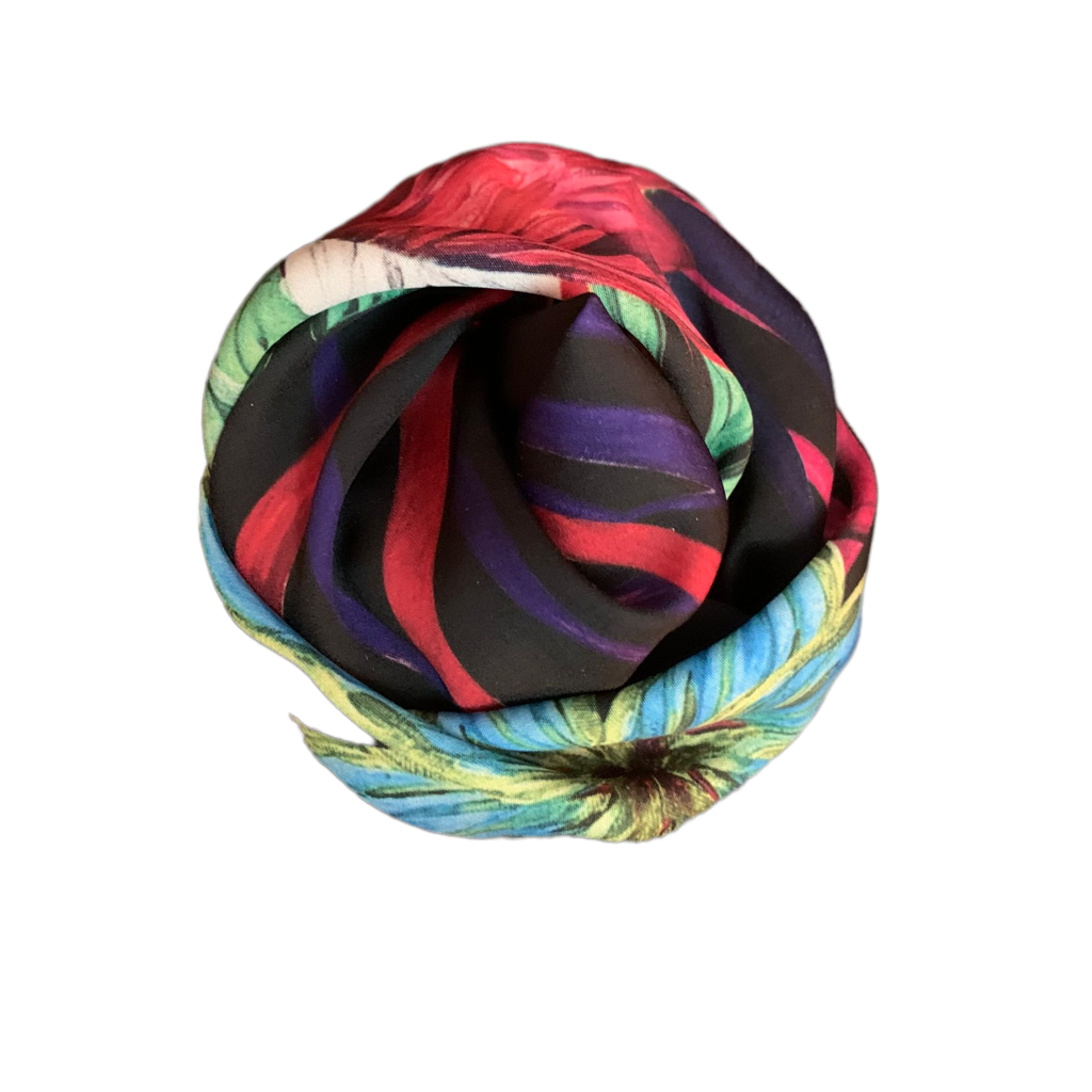 Spilla Boutonniere nera "La Primavera"