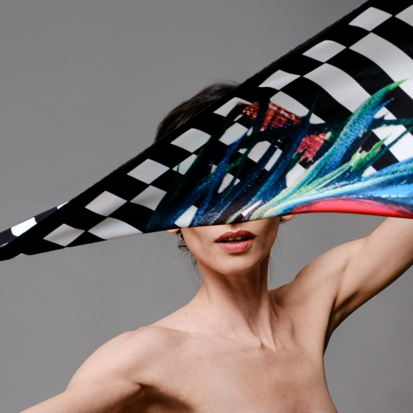 Foulard in seta PIUME DI PAVONE - J'ESSENTIA - #francesca_jennifer_puzzo#