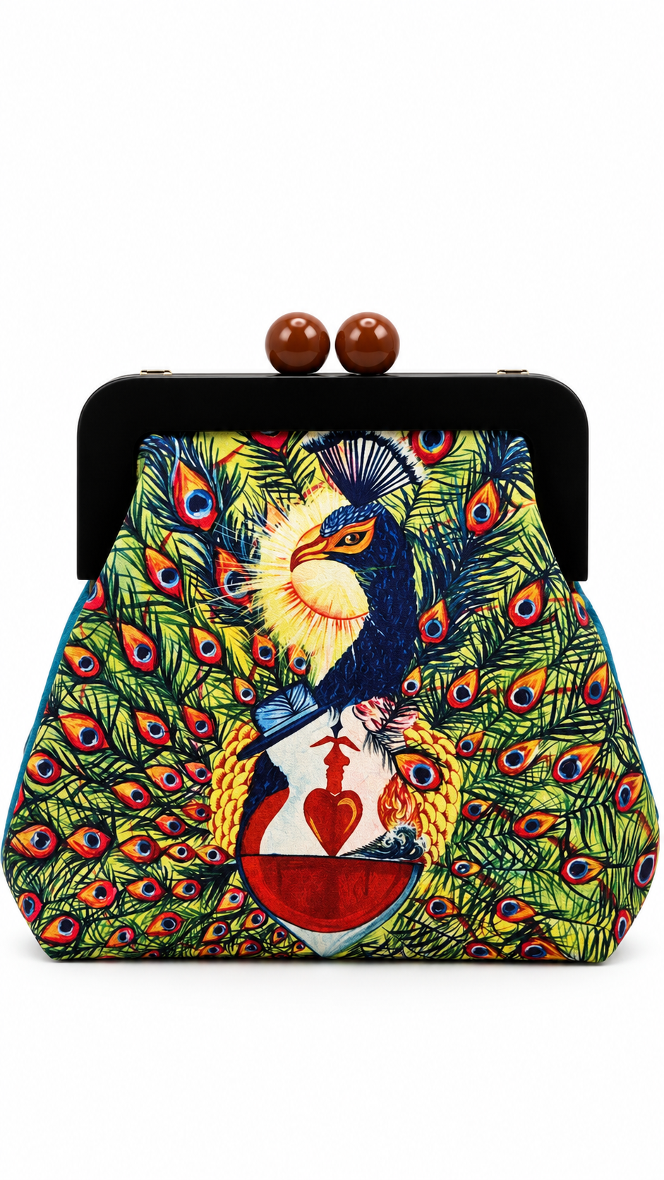 Borsa artistica IL PAVONE