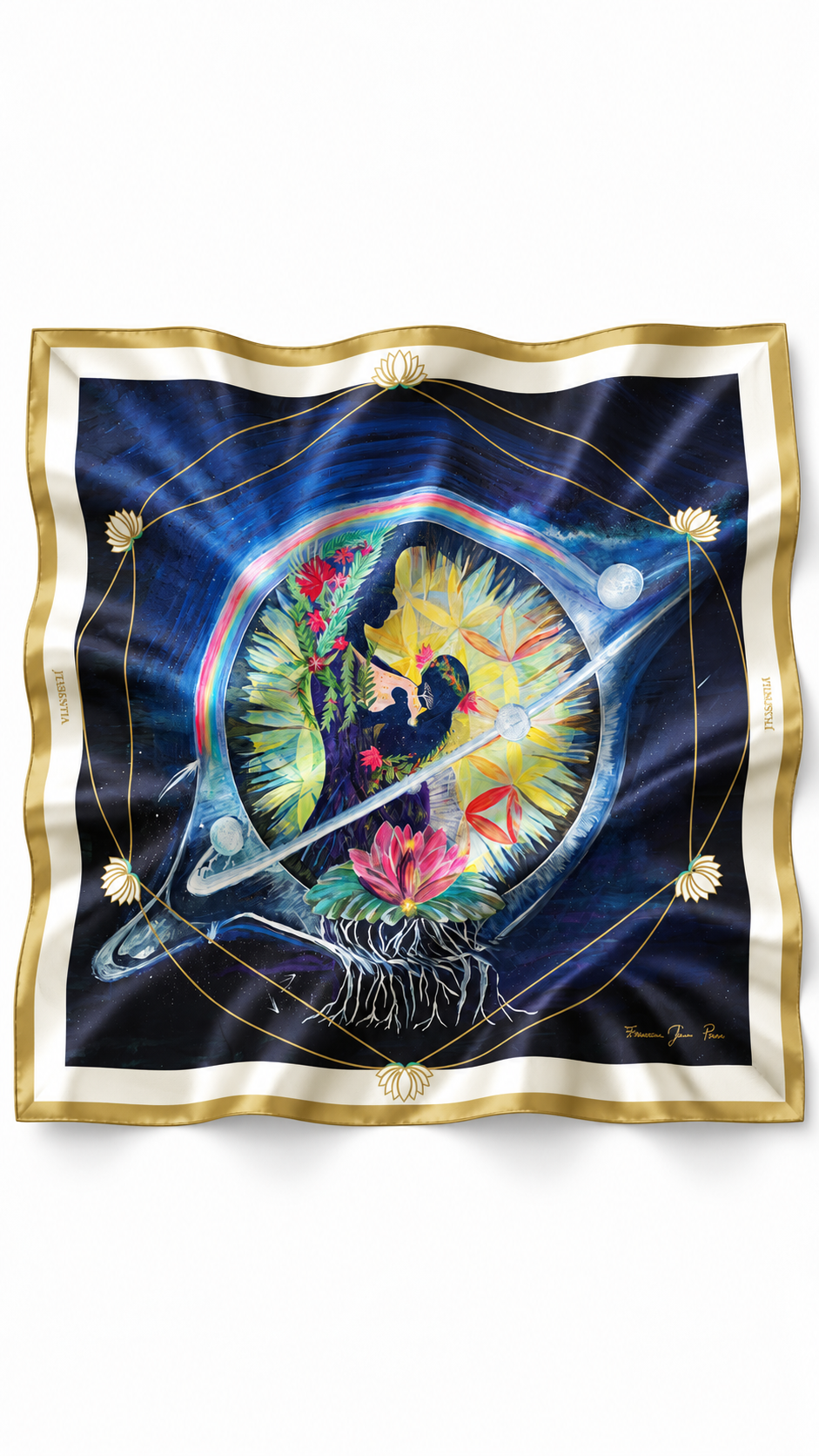 Foulard in seta LA MATERNITÀ