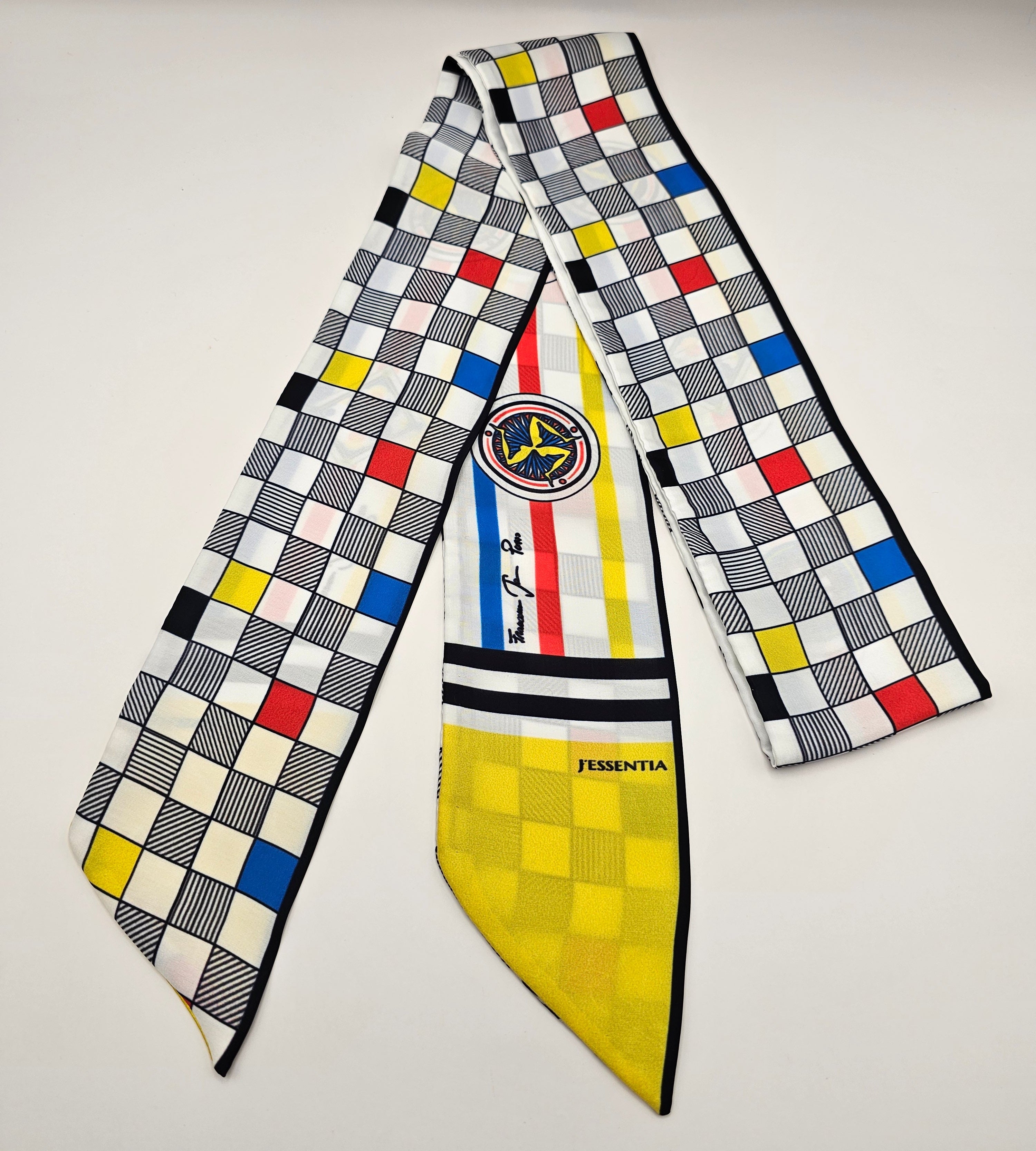 Fascia Foulard "Sicilia Bedda", 140x7cm