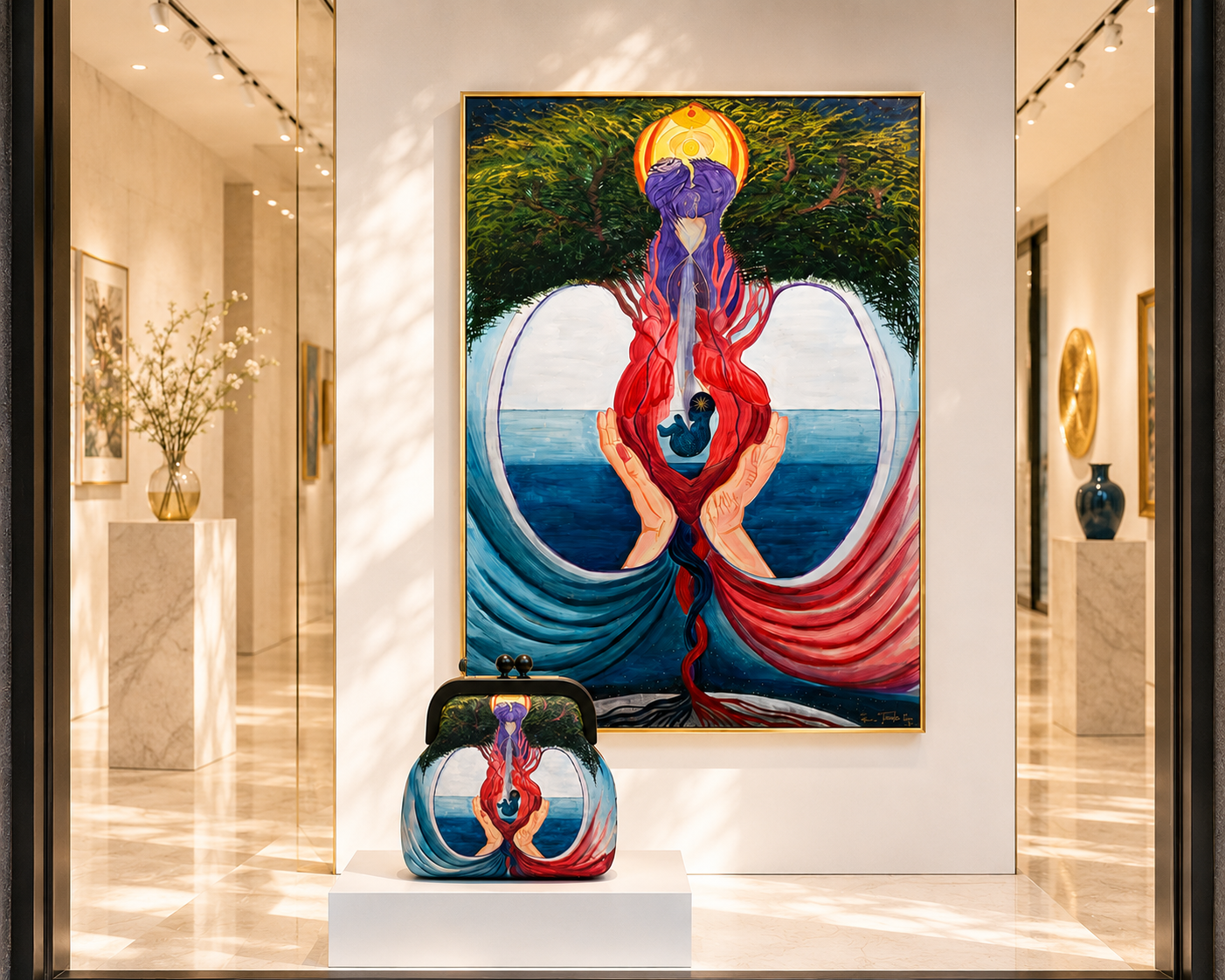 Art Clutch “Il Viaggio verso l’Agape” | J’ESSENTIA