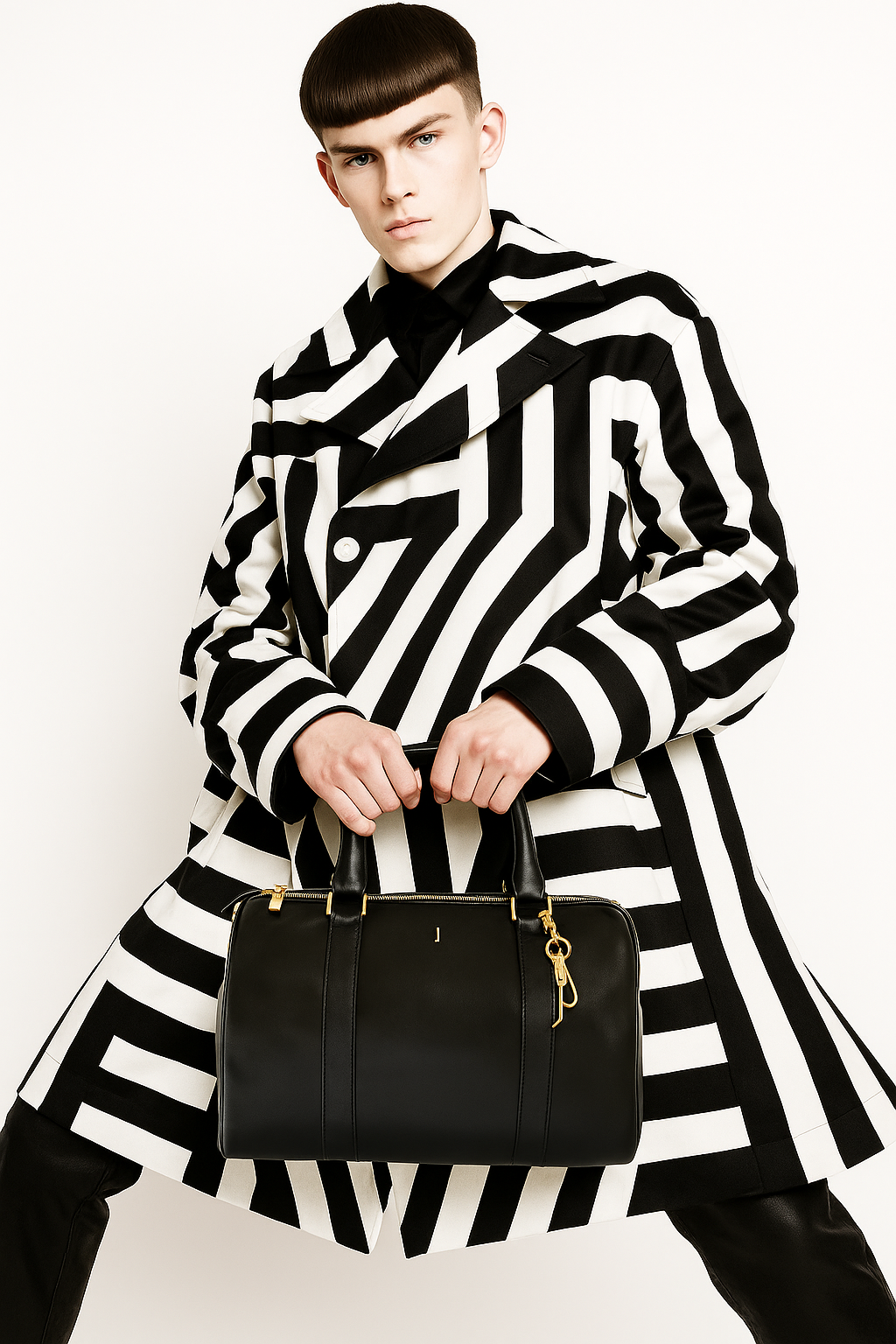 JBauletto unisex in pelle - Made in Italy