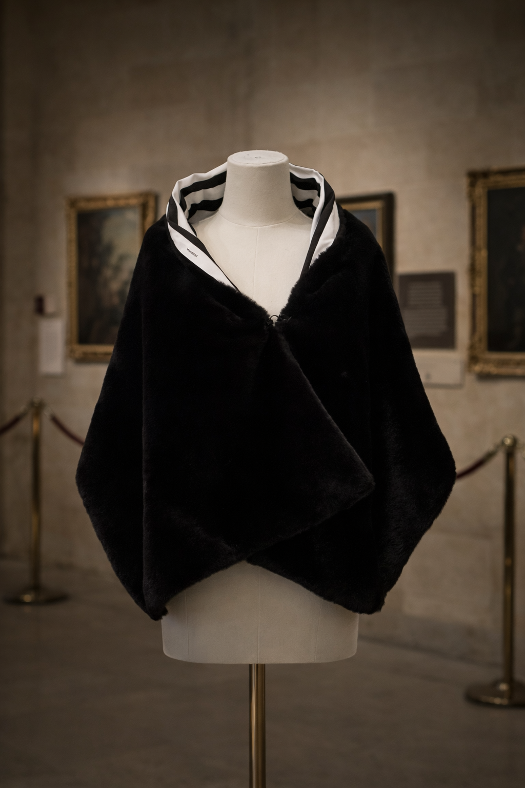 Stola in eco-pelliccia Reversibile “Dual Soul” – Edizione Limitata J’ESSENTIA