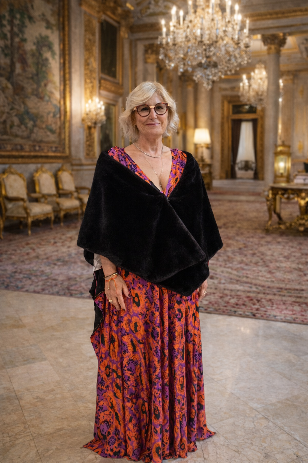 Stola Reversibile “Wild Soul” – Edizione Artistica J’ESSENTIA