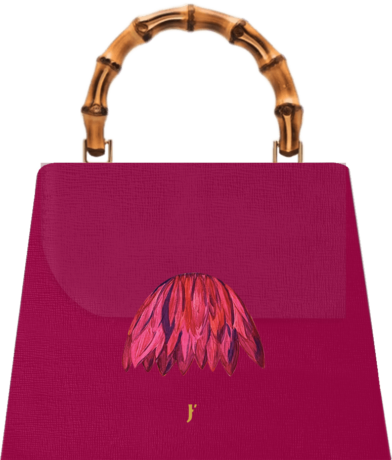 Borsa La Nuova Primavera con manico in Bambù - J'ESSENTIA - #francesca_jennifer_puzzo#