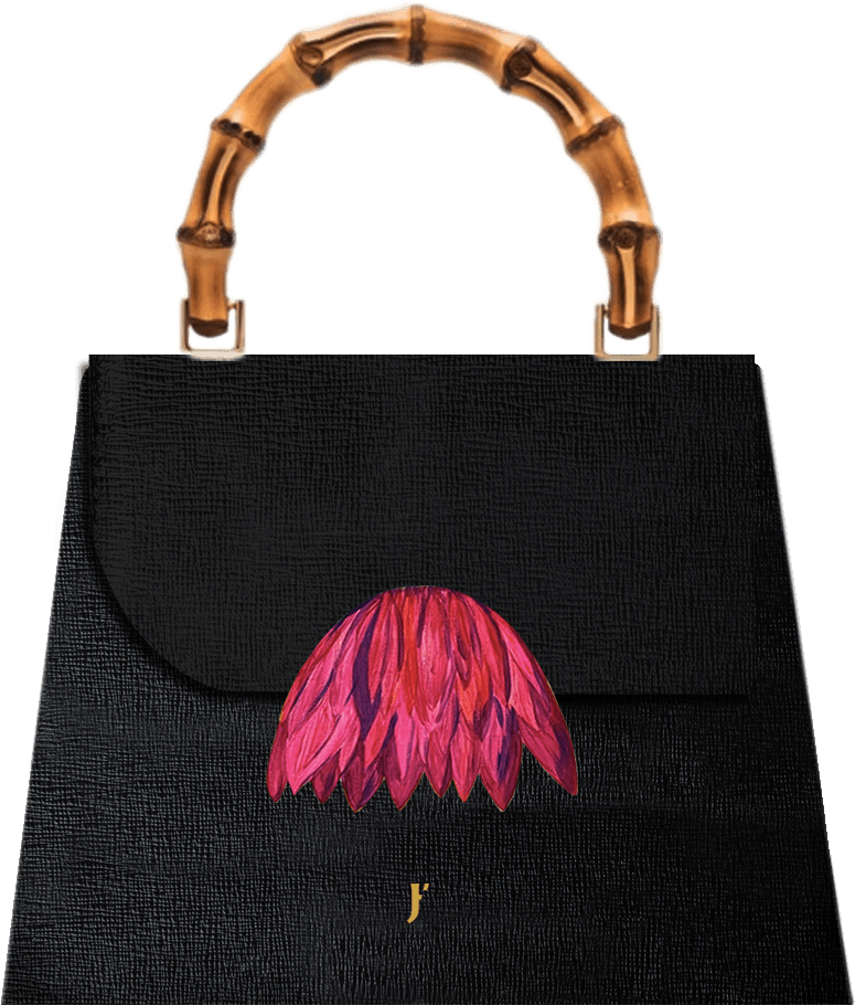 Borsa La Nuova Primavera con manico in Bambù - J'ESSENTIA - #francesca_jennifer_puzzo#