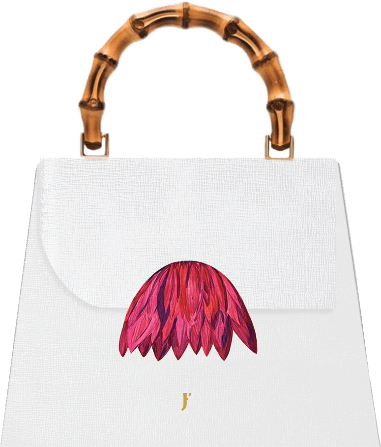 Borsa La Nuova Primavera con manico in Bambù - J'ESSENTIA - #francesca_jennifer_puzzo#