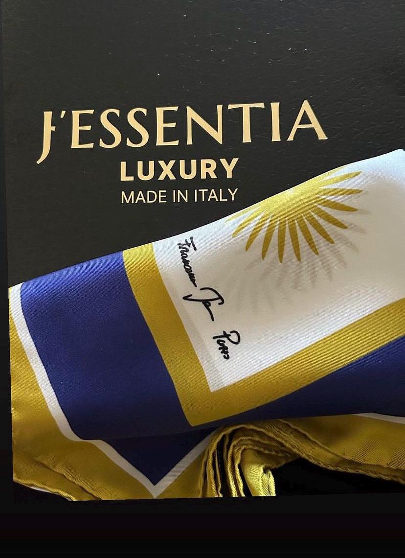 Foulard in seta L'ORACOLO - J'ESSENTIA - #francesca_jennifer_puzzo#