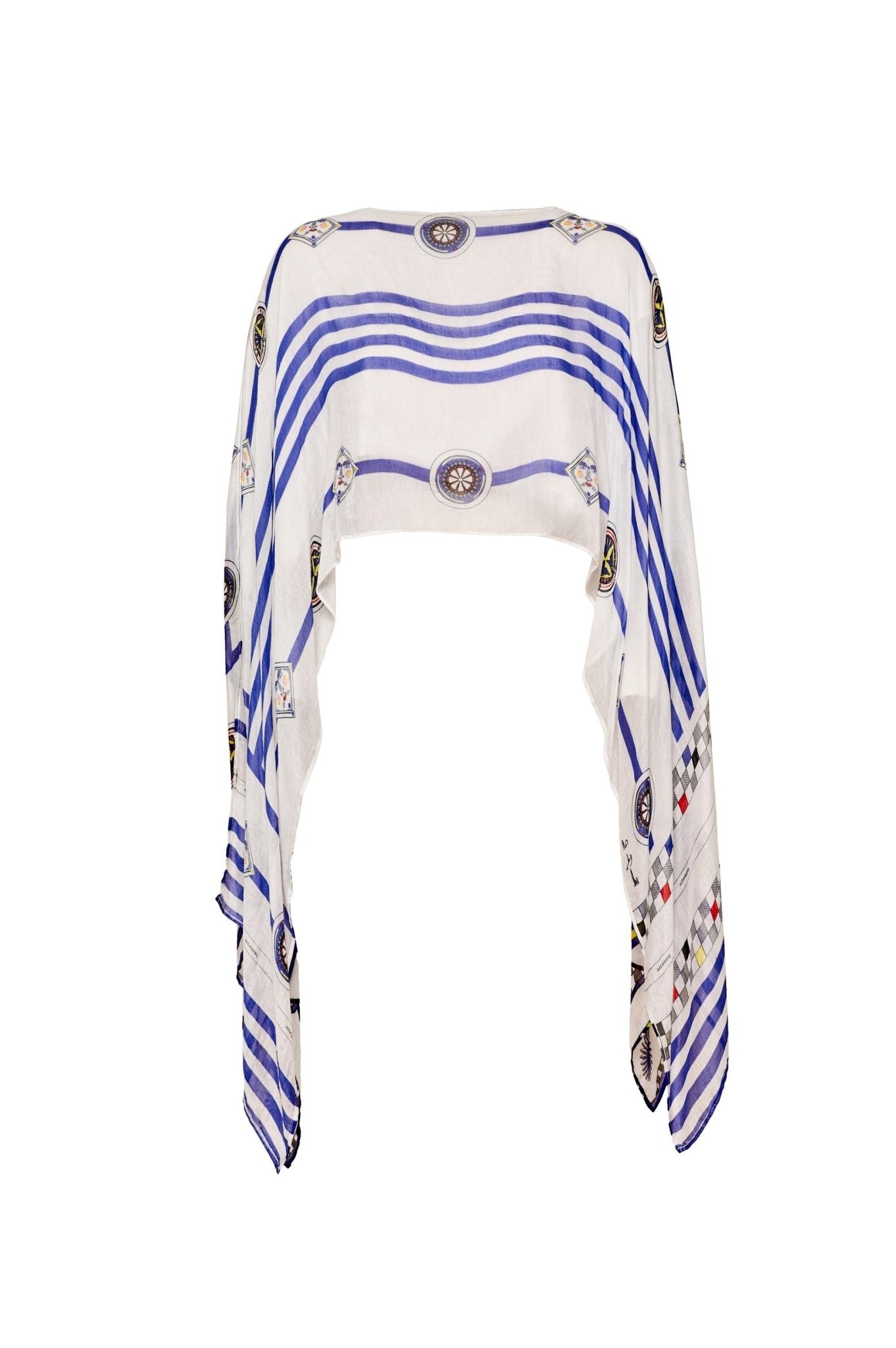 Poncho foulard Carretto siciliano - J'ESSENTIA - #francesca_jennifer_puzzo#