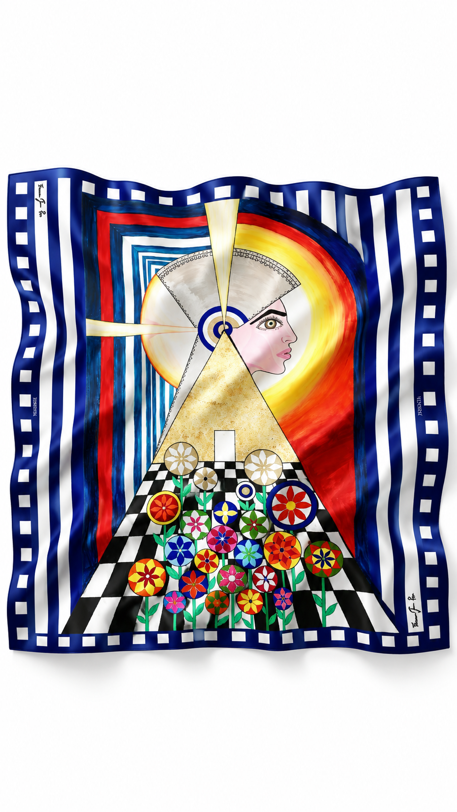 Foulard in seta CASA DELL'ANIMA