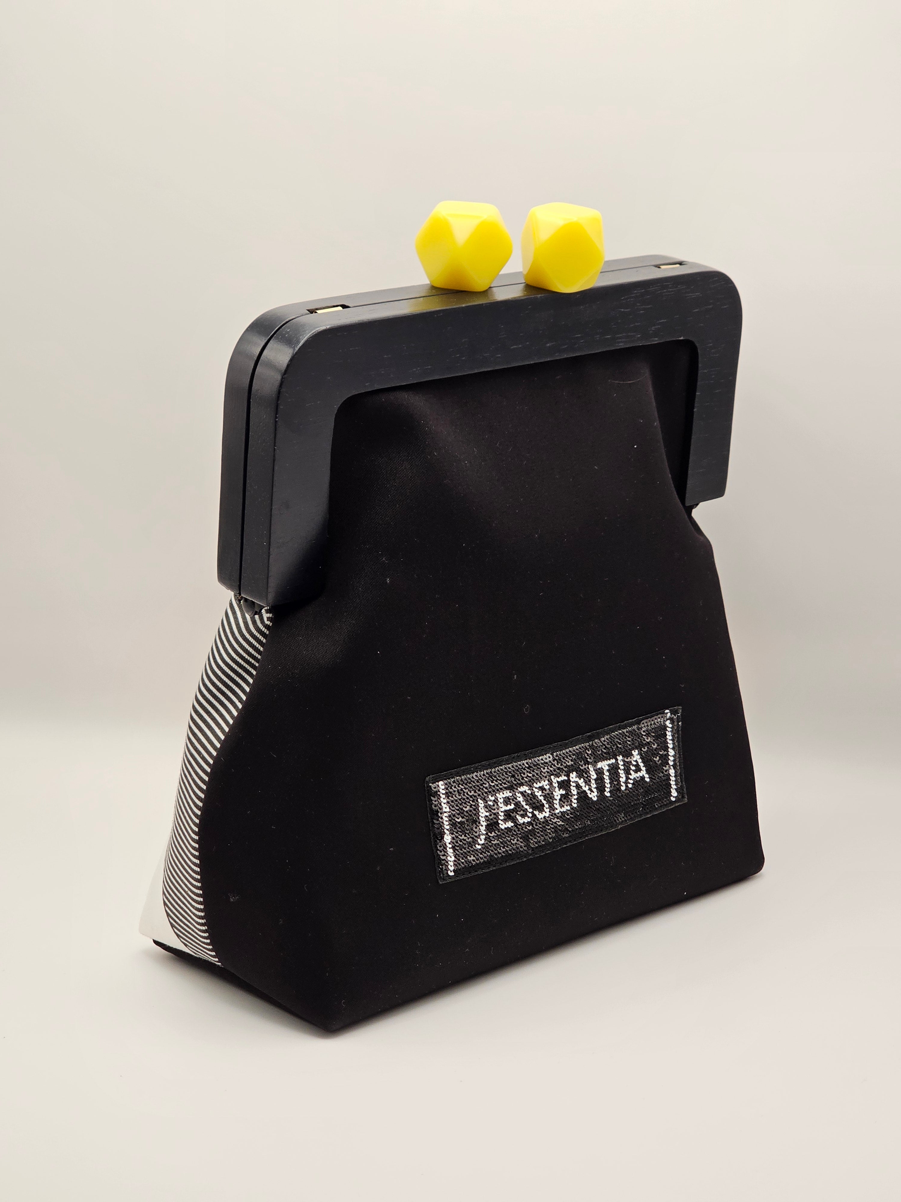 Borsa artistica Coppia alchemica in giallo