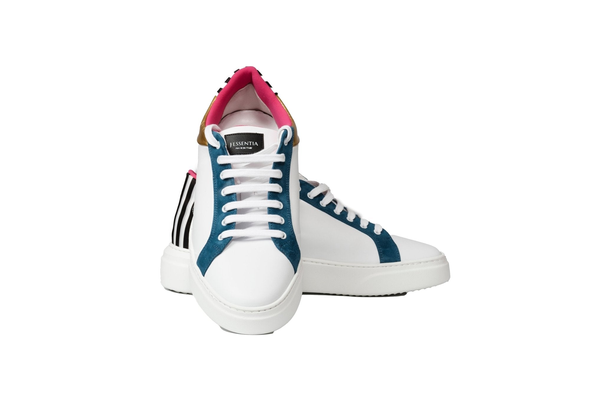 Sneakers multicolor fatte a mano - J'ESSENTIA - #francesca_jennifer_puzzo#