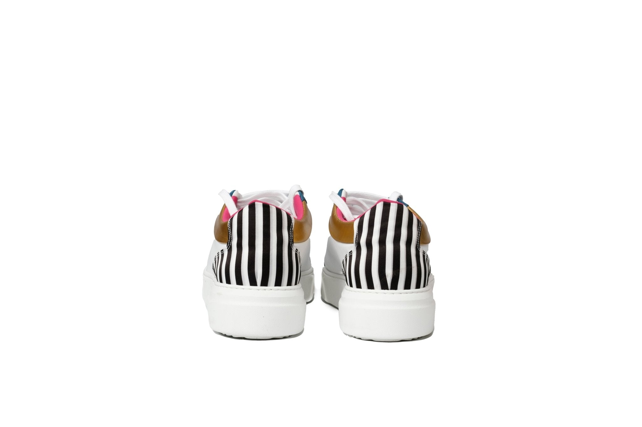 Sneakers multicolor fatte a mano - J'ESSENTIA - #francesca_jennifer_puzzo#